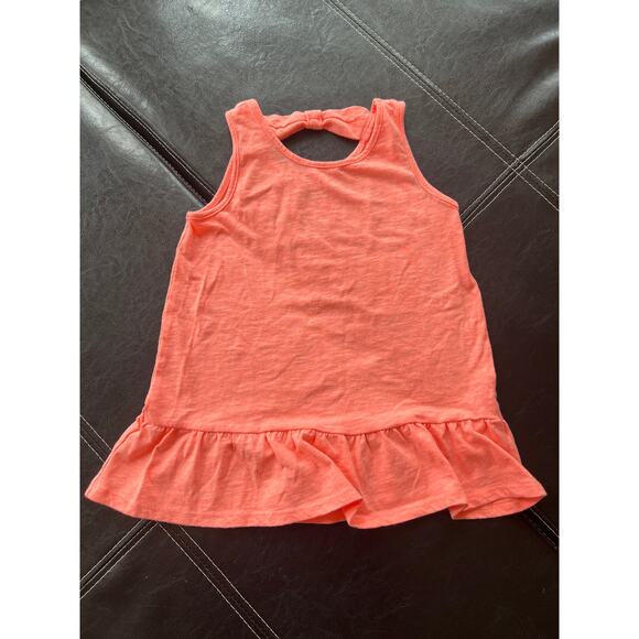 Jumping Beans - Neon Orange Tank Top - Picture 2 of 8